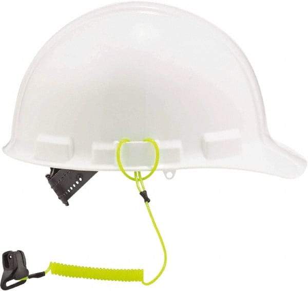 Ergodyne - 7" Tool Lanyard - Loop Connection, 13" Extended Length, Lime - Industrial Tool & Supply