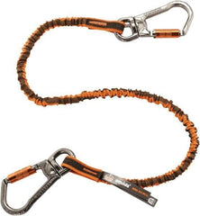 Ergodyne - 38" Tool Lanyard - Carabiner Connection, 60" Extended Length, Orange - Industrial Tool & Supply