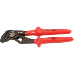 Wiha - 10" OAL, 1-7/8" Max Capacity, Quick-Adjusting Tongue & Groove Pliers - Industrial Tool & Supply