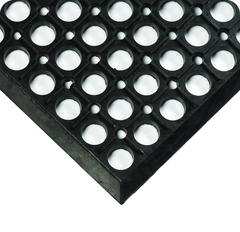 WorkRite Floor Mat - 3' x 5' x 1/2" Thick (Gray CFR) - Industrial Tool & Supply