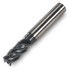 47D-5010S4RQ09 IN2005 Solid Carbide End Mill - Industrial Tool & Supply