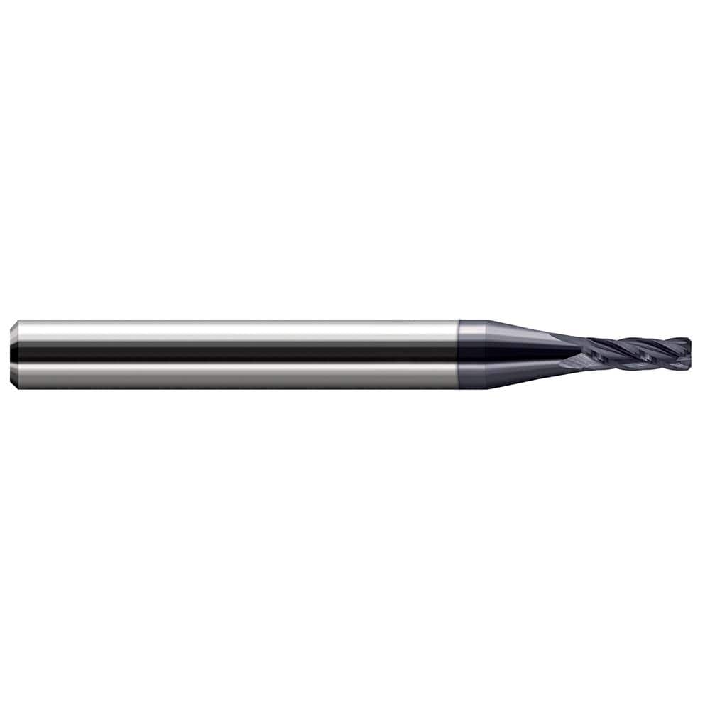 Harvey Tool - Corner Radius & Corner Chamfer End Mills; Mill Diameter (Inch): 3/8 ; Mill Diameter (Decimal Inch): 0.3750 ; End Type: Corner Chamfer ; Chamfer Width (Decimal Inch): 0.0050 ; Number of Flutes: 4 ; Material: Solid Carbide - Exact Industrial Supply