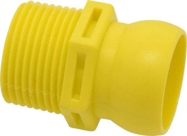 Value Collection - 4 Piece, 3/4" Hose ID, Coolant Hose Connector - 3/4" NPT, For Snap Flow Modular Hose Systems - Industrial Tool & Supply