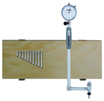 #52-646-250 - 90 Deg. - 2 - 6" - .0005'' Graduation - Dial Bore Gage Set - Industrial Tool & Supply
