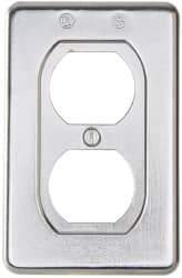 Thomas & Betts - Electrical Outlet Box Steel Device Cover - Industrial Tool & Supply