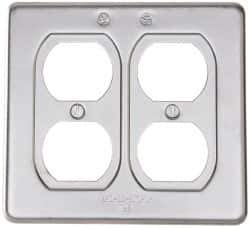 Thomas & Betts - Electrical Outlet Box Steel Device Cover - Industrial Tool & Supply