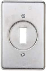 Thomas & Betts - Electrical Outlet Box Steel Device Cover - Industrial Tool & Supply