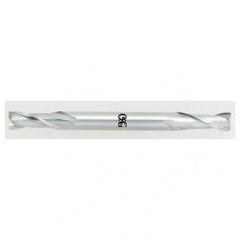 1/16 x 3/16 x 3/32 x 2 2 Fl HSS-CO Square Center Cutting End Mill - Bright - Industrial Tool & Supply