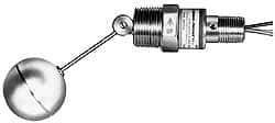 Thomas Products Ltd. - 1" Thread, 900 Max psi, 300°F Max, Liquid Level Side Mounted Float Switches - SST Stem - Industrial Tool & Supply