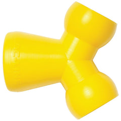 1/2″ Acid Resistant Y Fitting 2 Piece - Coolant Hose System Component - Industrial Tool & Supply