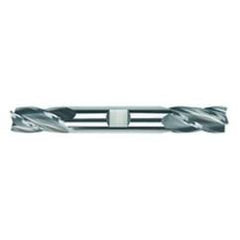 1/4'' Dia. - 3-3/8'' OAL - TiALN Carbide - Center Cut DE EM-4 FL - Industrial Tool & Supply