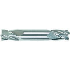 3/8'' Dia. - 2-1/2'' OAL - Micrograin Carbide - Center Cut DE EM-4 FL - Industrial Tool & Supply