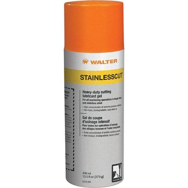 WALTER Surface Technologies - StainlessCut, 11 oz Aerosol Cutting Fluid - Aerosol, For Broaching, Drilling, Milling, Reaming, Sawing, Turning - Industrial Tool & Supply