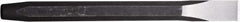 Paramount - 12" OAL x 1/2" Blade Width Cold Chisel - 1/2" Tip, 7/16" Stock, Steel Handle - Industrial Tool & Supply