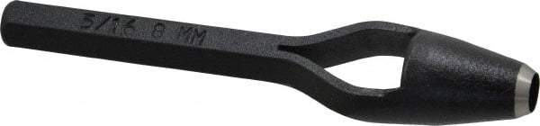 Value Collection - 5/16" Arch Punch - 4-1/2" OAL, Steel - Industrial Tool & Supply