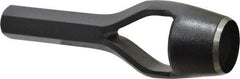 Value Collection - 1" Arch Punch - 5-1/4" OAL, Steel - Industrial Tool & Supply