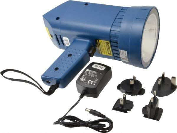 Made in USA - 9 Inch Long x 3.6614 Inch Wide, Stroboscope - 3.5433 Inch Meter Thickness, 30 to 20,000 Flash per Minute - Industrial Tool & Supply