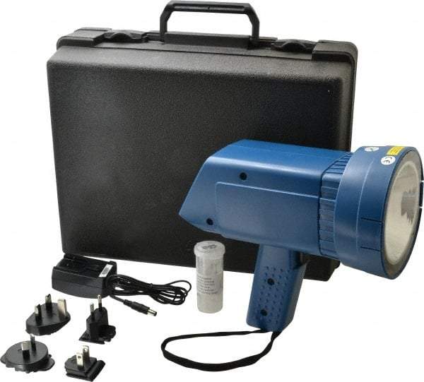 Made in USA - 9 Inch Long x 3.6614 Inch Wide, Stroboscope - 3.5433 Inch Meter Thickness, 30 to 20,000 Flash per Minute - Industrial Tool & Supply