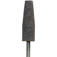 3/4″ × 2-1/2″ 1/4″ Spindle NorZon Mounted Point A1 24 Grit Zirconia Alumina - Industrial Tool & Supply
