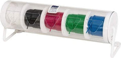 Alpha Wire - 24 AWG, 7 Strand, 500' OAL, Hook Up Wire - Black, Blue, Green, Red & White PVC Jacket, 0.059" Diam - Industrial Tool & Supply