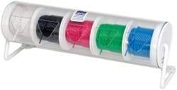 Alpha Wire - 22 AWG, 7 Strand, 500' OAL, Hook Up Wire - Black, Blue, Green, Red & White PVC Jacket, 0.065" Diam - Industrial Tool & Supply