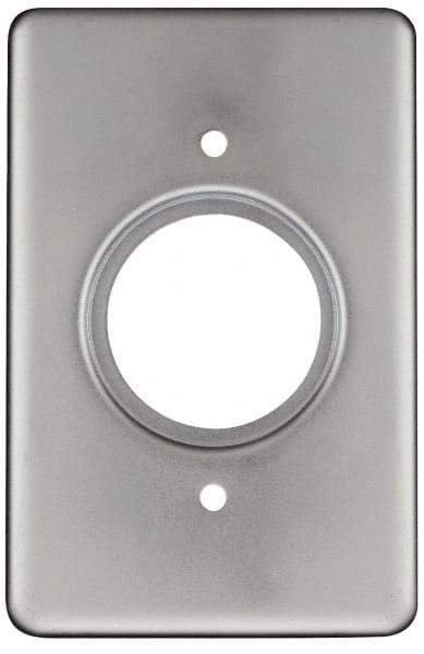 Thomas & Betts - Electrical Outlet Box Steel Device Cover - Includes Gasket - Industrial Tool & Supply