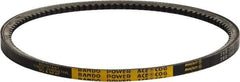 Bando - Section 3VX, 3/8" Wide, 25" Outside Length, V-Belt - Rubber Compound, Black, Narrow Cogged, No. 3VX250 - Industrial Tool & Supply