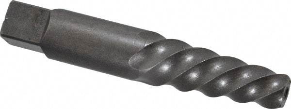 Cleveland - Spiral Flute Screw Extractor - #7 Extractor for 1 to 1-3/8" Screw, 4-1/8" OAL - Industrial Tool & Supply