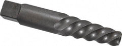 Cleveland - Spiral Flute Screw Extractor - #7 Extractor for 1 to 1-3/8" Screw, 4-1/8" OAL - Industrial Tool & Supply
