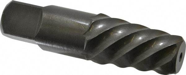 Cleveland - Spiral Flute Screw Extractor - #9 Extractor for 1-3/4 to 2-1/8" Screw, 4-5/8" OAL - Industrial Tool & Supply