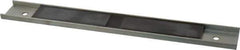 Eclipse - 15 Max Pull Force Lb, 12" Long x 1-1/2" Wide x 11/32" Thick, Rectangular Channel, Ceramic Fixture Magnet - 212°F Max Operating Temp, 0.01" Mounting Hole Diam, Stainless Steel Housing - Industrial Tool & Supply