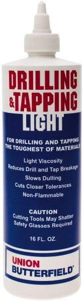 Union Butterfield - 16 oz Bottle Cutting & Tapping Fluid - Use on Ferrous Metals & Nonferrous Metals - Industrial Tool & Supply