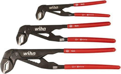 Wiha - 3 Piece Insulated Plier Set - Comes in Box - Industrial Tool & Supply