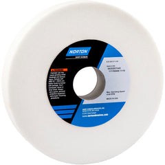 6″ × 3/4″ × 1-1/4″ 38A Toolroom Wheel Type 01 Straight 60 Grit Aluminum Oxide - Exact Industrial Supply