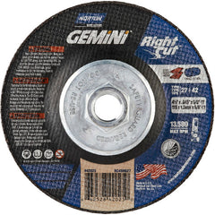 4-1/2 x .045 × 5/8 - 11″ Gemini RightCut Cutting Wheel A 24 T BDA3 Type 27/42 - Industrial Tool & Supply