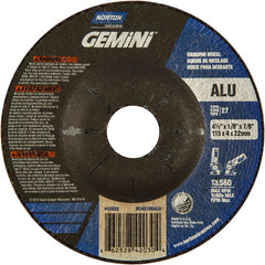 4-1/2″ × 1/8″ × 7/8″ Gemini Non-Woven Depressed Center Wheel Type 27 46 Grit - Industrial Tool & Supply