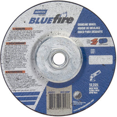 5 × 1/4 × 5/8 - 11″ BlueFire Grinding Wheel ZA 24 S Type 27 - Industrial Tool & Supply