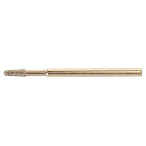 0.078″-0.110″ 5/16″ - Electroplated CBN Mandrel-100 Grit - Round End Taper - Industrial Tool & Supply