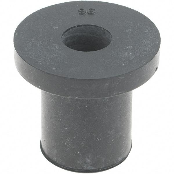 Value Collection - 3/8-16, 1-1/4" Diam Flange, Rubber Insulated Rivet Nut - Neoprene, 7/8" Long - Industrial Tool & Supply