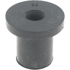Value Collection - 3/8-16, 1-1/4" Diam Flange, Rubber Insulated Rivet Nut - Neoprene, 7/8" Long - Industrial Tool & Supply