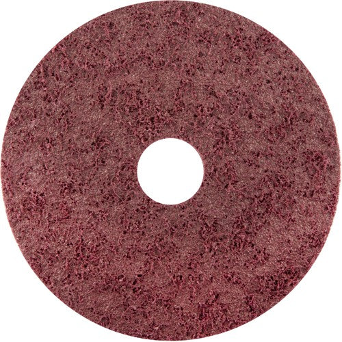 4-1/2″ × 7/8″ Non Woven Hook and Loop Disc Vortex Rapid Prep Medium Grit - Industrial Tool & Supply