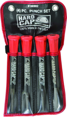 4 Piece Hardcap Punch Set - Industrial Tool & Supply
