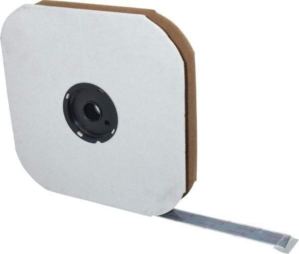 VELCRO Brand - 1" Wide x 25 Yd Long Adhesive Backed Hook Roll - Continuous Roll, Black - Industrial Tool & Supply