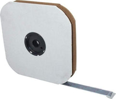 VELCRO Brand - 1" Wide x 25 Yd Long Adhesive Backed Hook Roll - Continuous Roll, Black - Industrial Tool & Supply