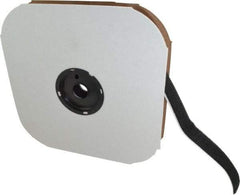 VELCRO Brand - 1" Wide x 25 Yd Long Adhesive Backed Loop Roll - Continuous Roll, Black - Industrial Tool & Supply