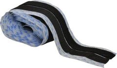 VELCRO Brand - 1-1/2" Wide x 5 Yd Long Adhesive Backed Hook & Loop Roll - Continuous Roll, Black - Industrial Tool & Supply