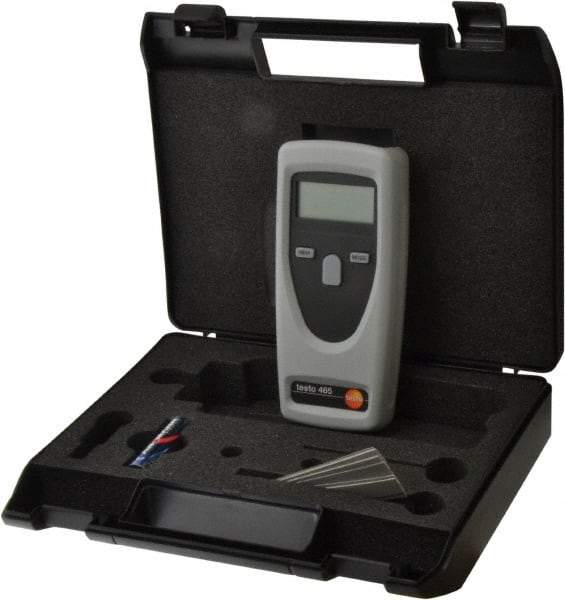 Value Collection - Accurate up to 0.02%, 1 RPM Resolution, Noncontact Tachometer - 1 to 99,999 RPM Measurement - Industrial Tool & Supply