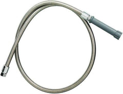 T&S Brass - Faucet Replacement 44" Hose Assembly - Use with T&S Pre-Rinse Assemblies - Industrial Tool & Supply