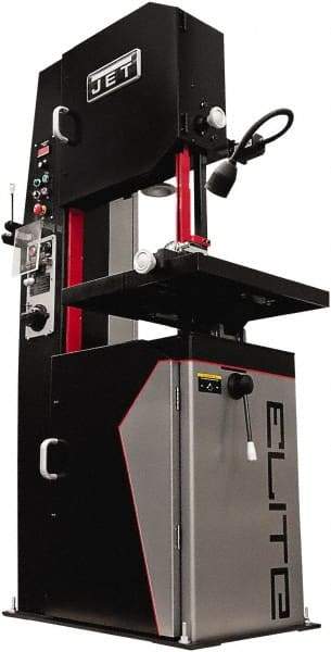 Jet - 20 Inch Throat Capacity, Variable Speed Pulley Vertical Bandsaw - 50 m/min, 2 HP, Three Phase - Industrial Tool & Supply
