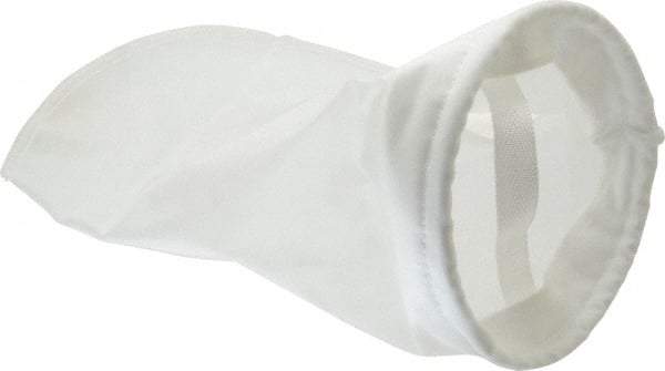 Pentair - 300 Micron, Size 1, 100 GPM Max Flow, High Flow Bag Filter - 7 Inch Diameter, 16-1/2 Inch Long, 2 Sq. Ft. - Industrial Tool & Supply